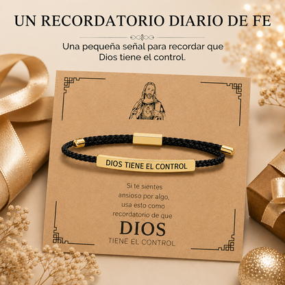 Pulsera “Dios tiene el control”