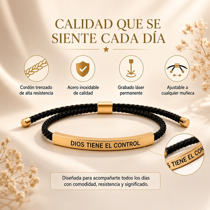 Pulsera “Dios tiene el control”